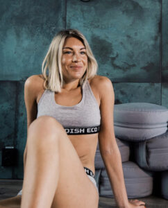 Grey ORGANIC BRALETTE