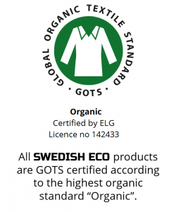 Swedish Eco Gots organic underwear